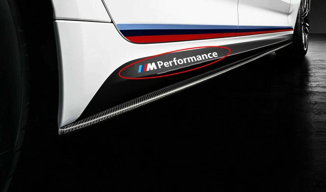 2x BMW M Performance Handle Stripes – Matte Vinyl Decal Stickers, M Sport Style – Made In UK