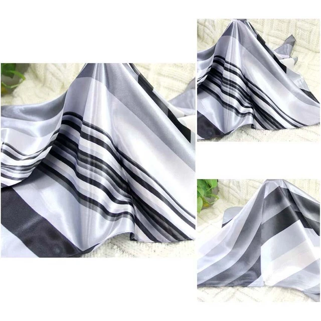 New 3Pcs 60cm Fashion Elegant Silk Satin Women Small Square Head Neck Scarf 280