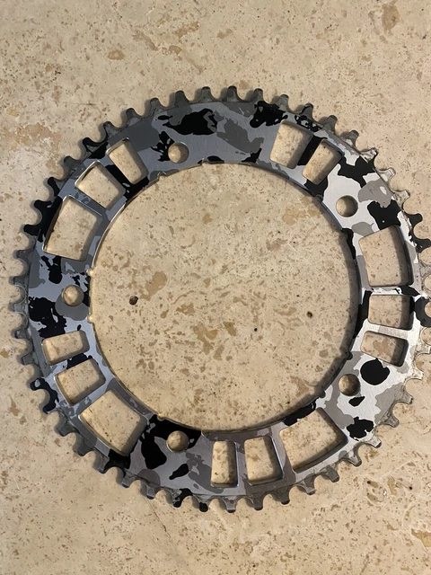 AARN track chainring 43T (camo)（Cinelli Mash Work - Pedal