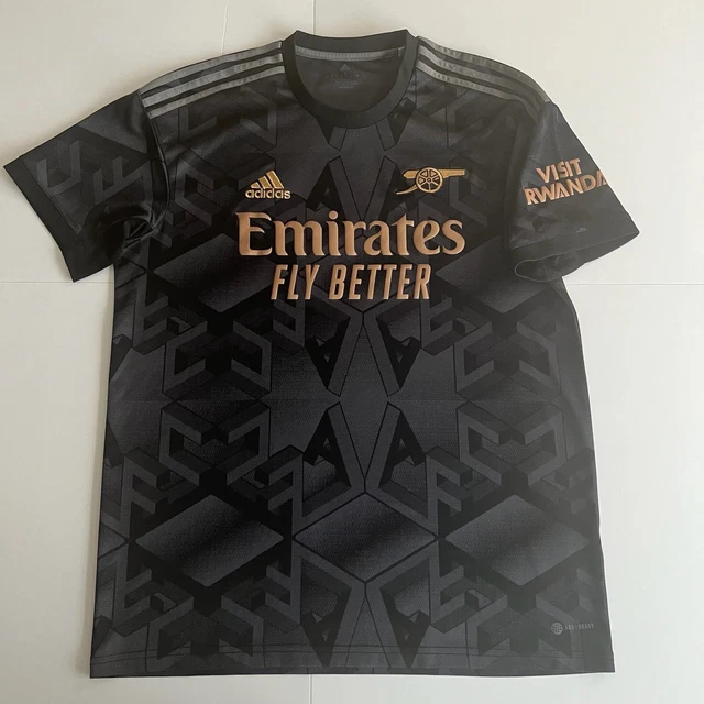 arsenal away shirt mens large