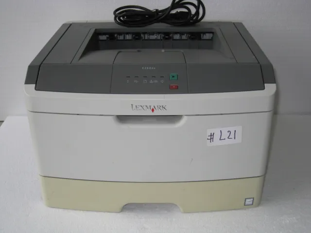 Lexmark E260dn Workgroup Laser Printer w/ Toner [Count: 5K] (WORKS GREAT) #L21