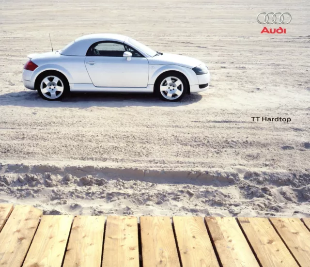 Audi TT Hardtop Prospekt 2001  21.5.01 D brochure catalogue catalog prospectus