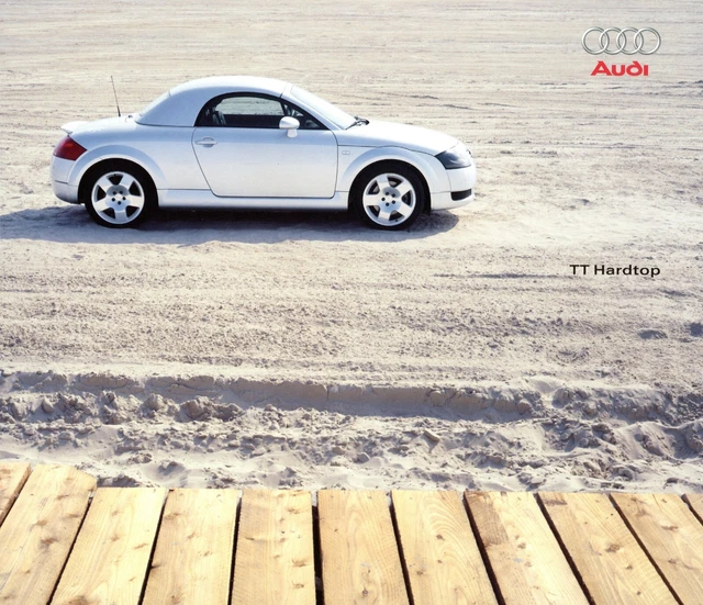 Audi TT Hardtop Prospekt 2001  21.5.01 D brochure catalogue catalog prospectus
