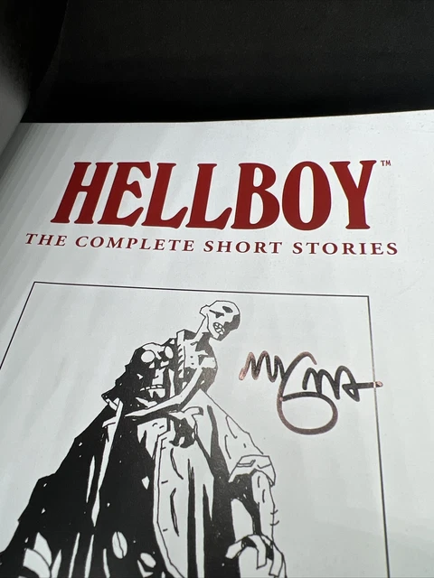 Dark Horse Hellboy: Complete Short Stories Volume 1 SIGNED by MIKE MIGNOLA