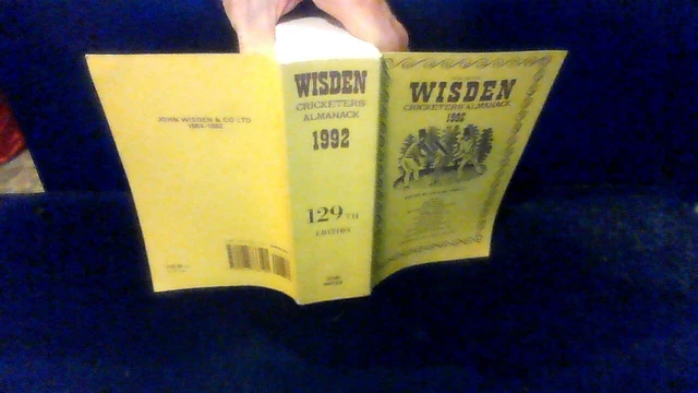 Wisden Cricketers' Almanac...softback Edition...1992.