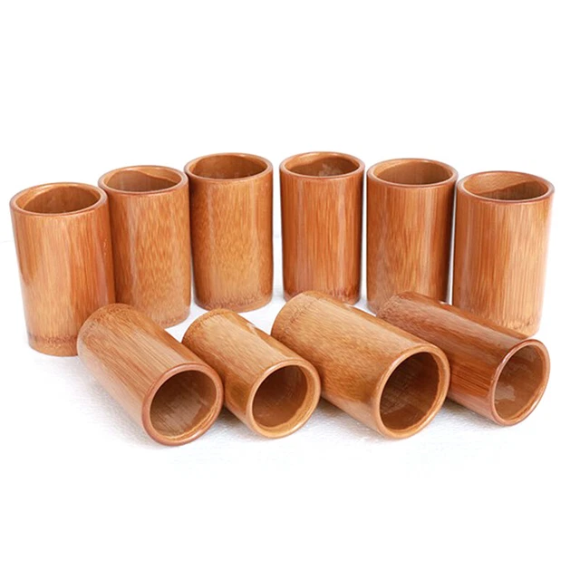 Chinese Jar Fire Cupping Body Carbonized Bamboo Suction Cups Acupuncture Mass ba