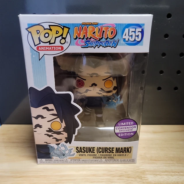 Funko Pop! Anime Naruto Shippuden Sasuke (Curse Mark) 2019 Convention Exclusive