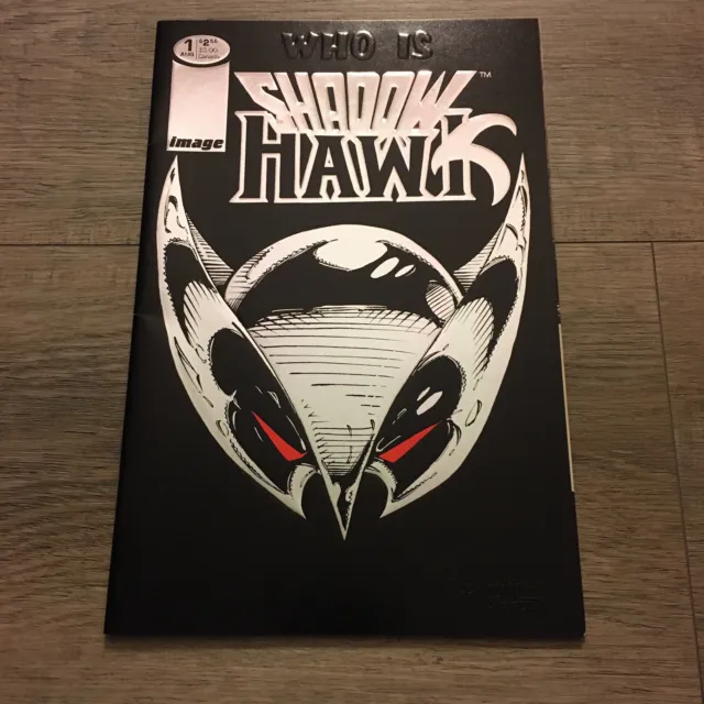 Shadow Hawk #1 (Aug 1992, Image Comics) VF/NM Includes Image #0 coupon 