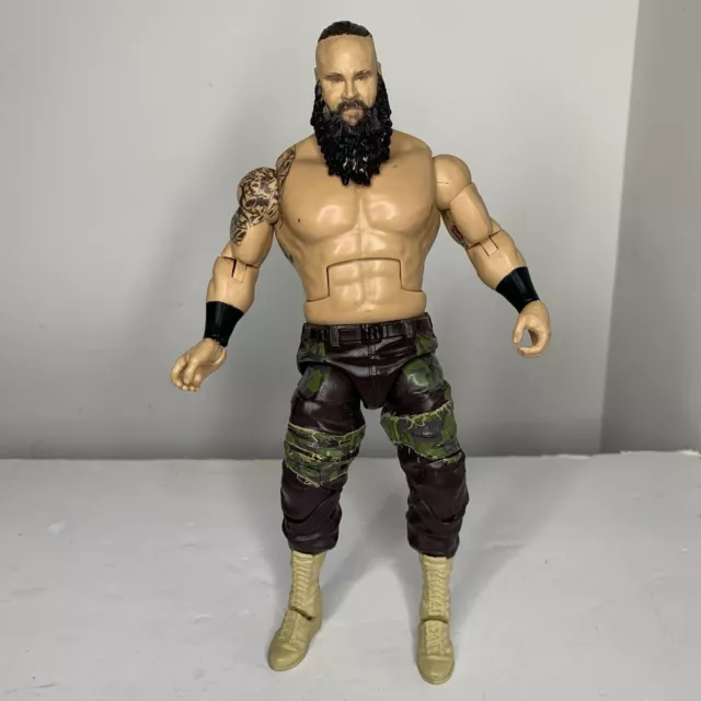 WWE Braun Strowman Wrestling Figure-Elite Series 76-Mattel-Great Condition