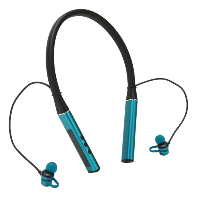 (Schwarzgrün)Magnetische Ohrhörer Mit Nackenbügel IPX7 Wasserdicht Angenehm