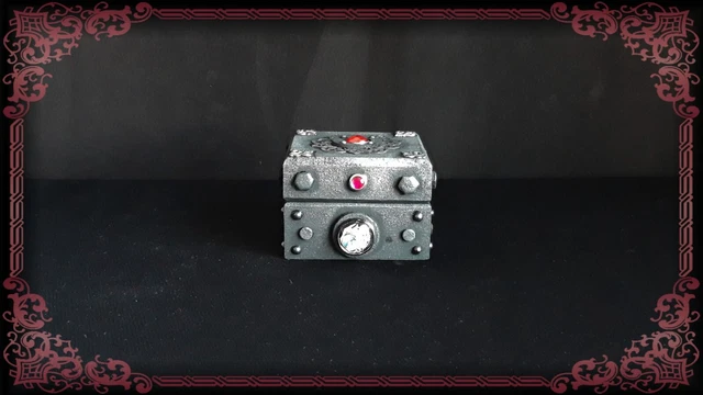 Goth Jewellery Box Costume Fatto a mano retrò accessorio cosplay - VEDI VIDEO