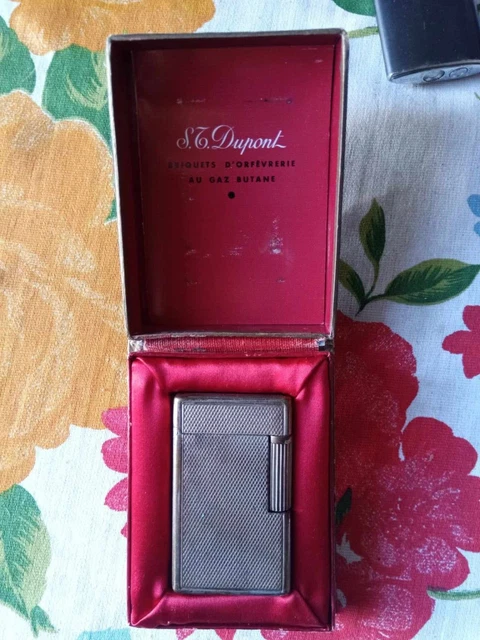 accendino dupont vintage con scatola originale