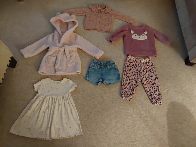 Pacchetto di vestiti per bambine Next età 12-18 mesi