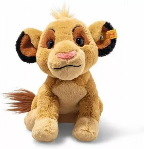 Steiff 024665 - Soft Cuddly Friends Disney Originals Simba, Löwe, beige/braun, 2