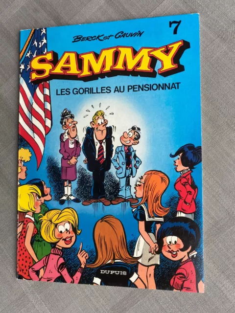 Berck Cauvin Sammy Tome 7 Les Gorilles Au Pensionnat Eo En Excellent État