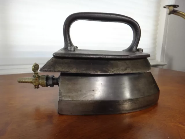 Vintage Sad Iron / Gas Iron New York 14 Pressing Iron