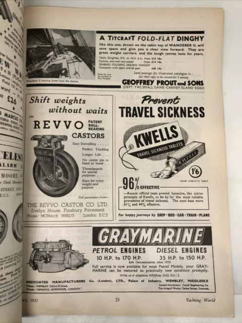 Yachting World Magazine July 1952 3
