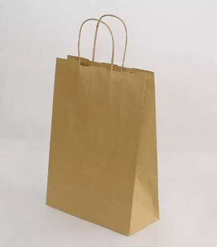 25 PZ Busta shopper sealing millerighe AVANA 23X10X32 cm 18LX