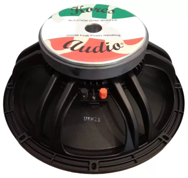 15NDK75 "NEW" Woofer/Sub 15 Pollici 38 Cm 8 Ohm 2000W Peak 99dB PROFESSIONALE