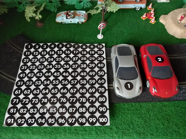 Polistil Mini Cooper Slot car 1:43 Noir - Voitures miniatures