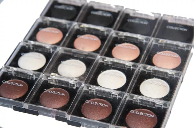 16 x Collection Work the Colour Solo Eyeshadow | 4 Shades | RRP £40