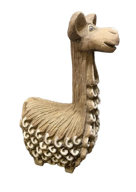 Llama-Signed Art Pottery Clay-6 “ H