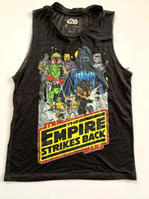 Vintage Sleeveless T-shirt STAR WARS The Empire Strikes Back SIZE SMALL