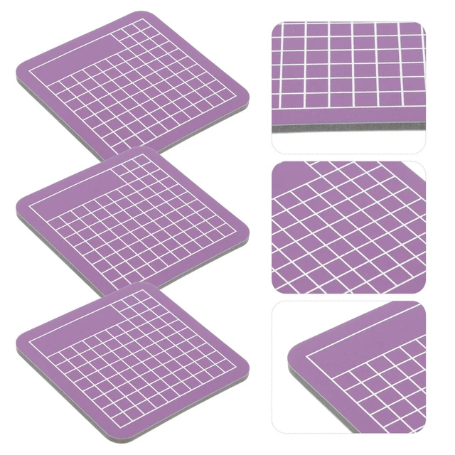 3 piezas Alfombrillas de corte para talla artística hágalo usted mismo Tabla de cortar Papel Arte Placa de corte Hogar