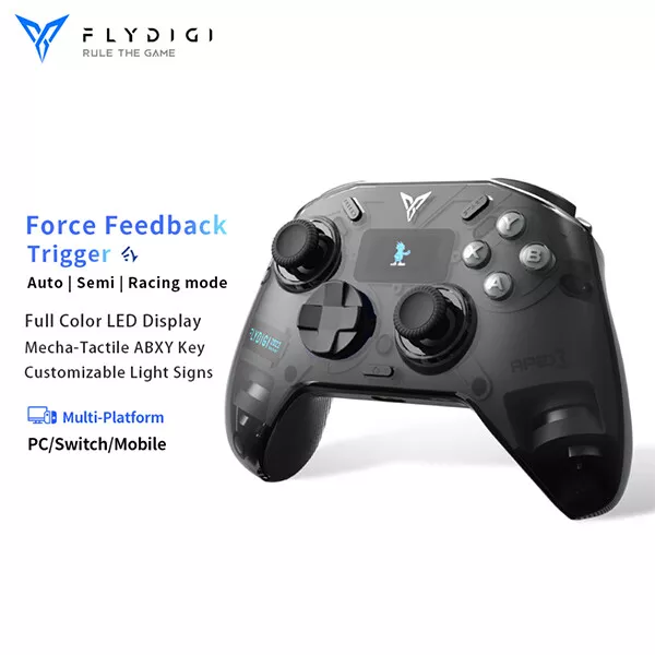 NEW Flydigi Apex 3 Force Feedback Elite Gaming Controller AU - PC/Switch/Android 2