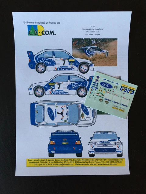 🏎️ Miniature Altaya 1/43 – Ford Escort WRC Portugal 1998, Diecast, Modèle AL211118. Occasion.