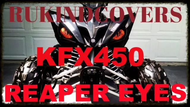 REAPER  EYES Headlight Covers Kawasaki  KFX 450 KFX450R 450R
