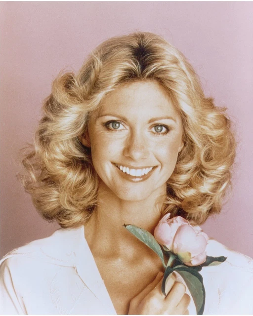 SEXY OLIVIA NEWTON-JOHN 8x10 PHOTO ICONIC DEATH JOHN TRAVOLTA GREASE
