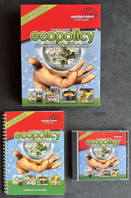 Ecopolicy - Das kybernetische Strategiespiel Frederic Vester CD-ROM Big Box