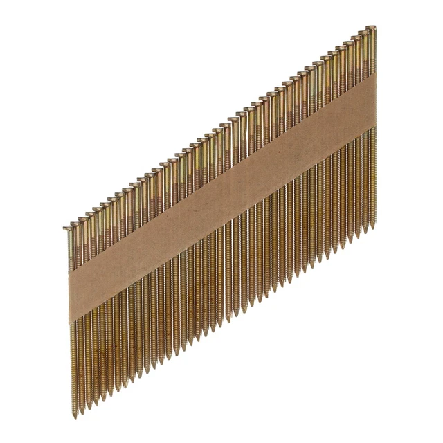 Milwaukee D-Kopf Nägel 7,4x3,1x90mm 34 Grad - Glattschaft verzinkt - 4932492605