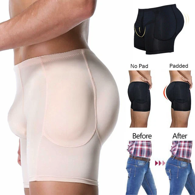 UK SEXY MENS Padded Briefs Butt Lifter Enhancer Hip Underwear Body Shaper  Shorts £8.49 - PicClick UK