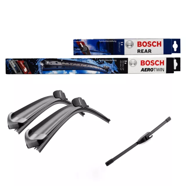 Bosch Scheibenwischer Satz  Aerofit vorn hinten FORD FOCUS III