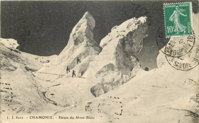 74  Chamonix  Seracs Du Mont Blanc