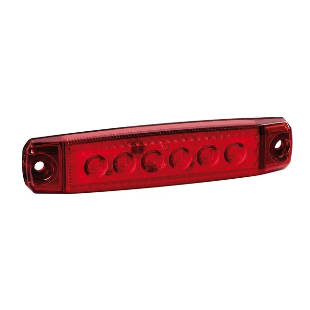 Feux De Gabarit LED Universel 24V - Lot De 20 (Rouge Et Blanc) - 6 LEDs Par Feu - Pour Véhicules
