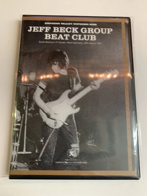 Jeff Beck Group Beat Club Dvd Pro-Shot 2Nd Term Video Tall Case Specification Ma