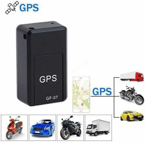GF07 Mini rastreador GPS magnético Localizador de vehículos en tiempo real...