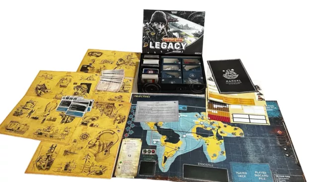 Z-Man Games Pandemic: Legacy Season 2 (Black Edition) Board Games
