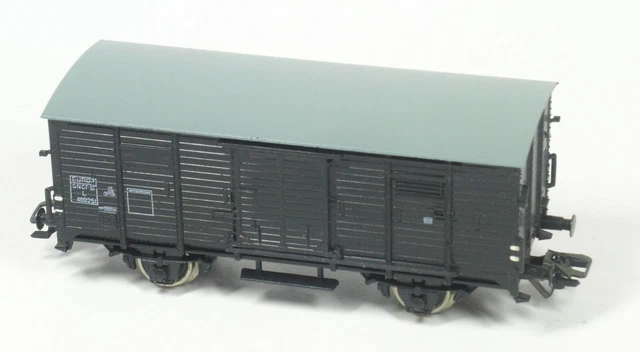Wagon Marchandise Couvert PIKO – Modélisme Ferroviaire HO 1/87, Couleur DSB Blanc