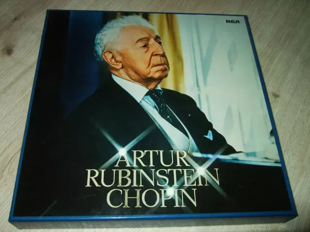 Rubinstein : Spielt Chopin 12Lp Box 1979 Rca Rl 42234 Germany