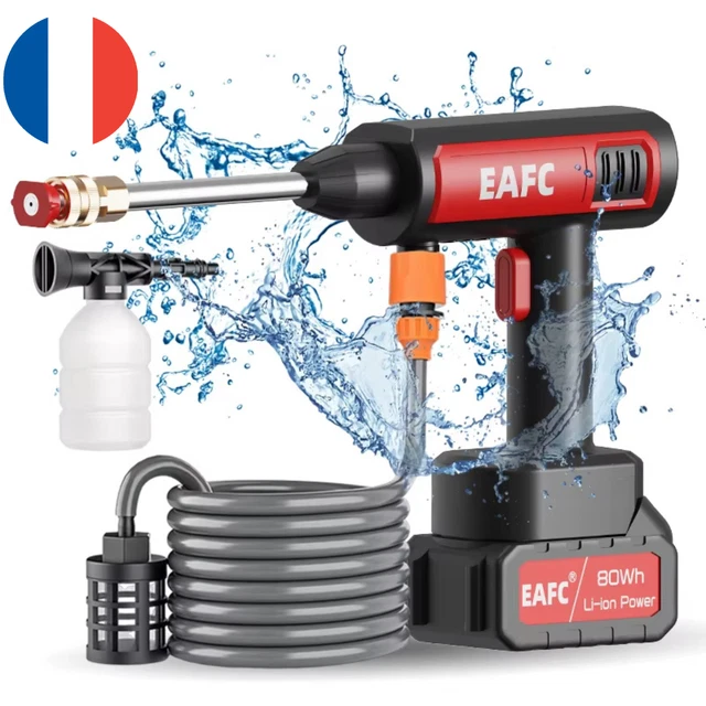 Makita-Nettoyeur Haute Pression Sans Fil, Pistolet à Eau Pulvérisée