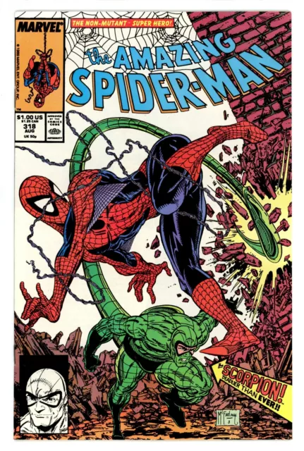 The Amazing Spider-Man Vol 1 318 FN+ (6.5) Marvel (1989) McFarlane