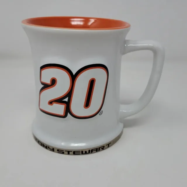 NASCAR Tony Stewart Coffee Mug Signature 20 Collectible Racing Cup Home Depot Ex