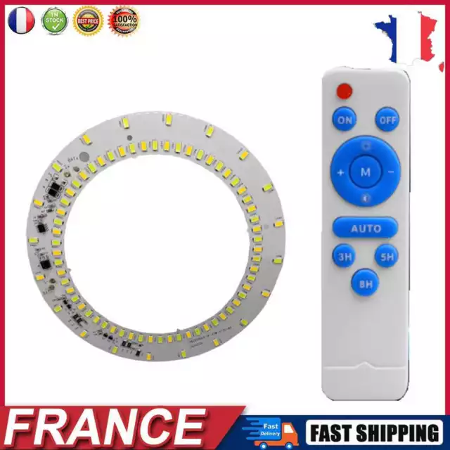 L40W80 Circular Solar Lamp Board 40W Remote Control LED Panel for Ceiling Lights
