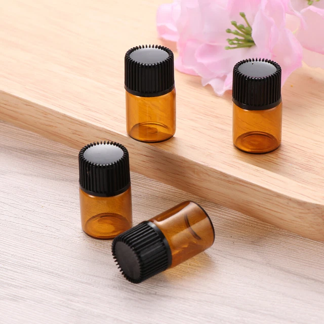 12 Flaconi Contagocce In Vetro Rosa Da 30 Ml Con Pipette - Set Con Imbuto Ed Etichette, Per Oli Essenziali, Profumi, Tinture, Aromaterapia, Fai Da Te