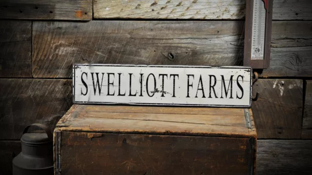 Custom Farm or Ranch Sign - Rustic Hand Made Distressed Wood