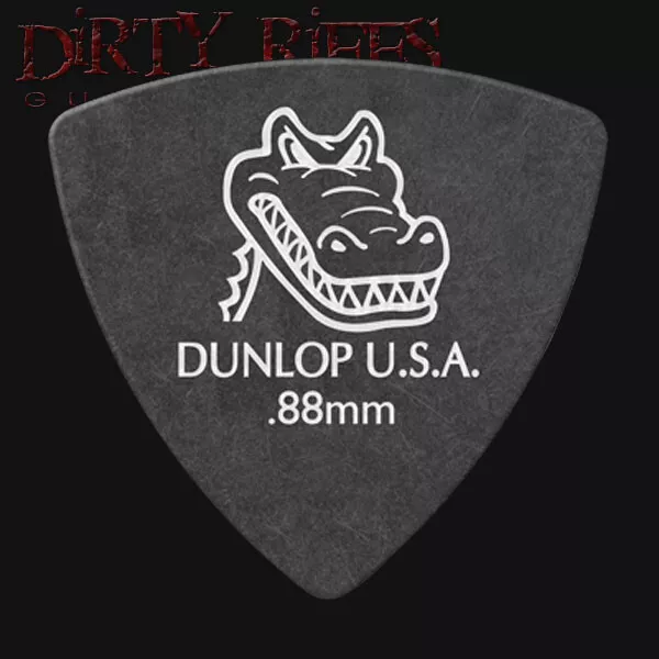Dunlop Gator Triangle Guitar Picks Plectrums 0.88mm - 6 10 12 20 or 24